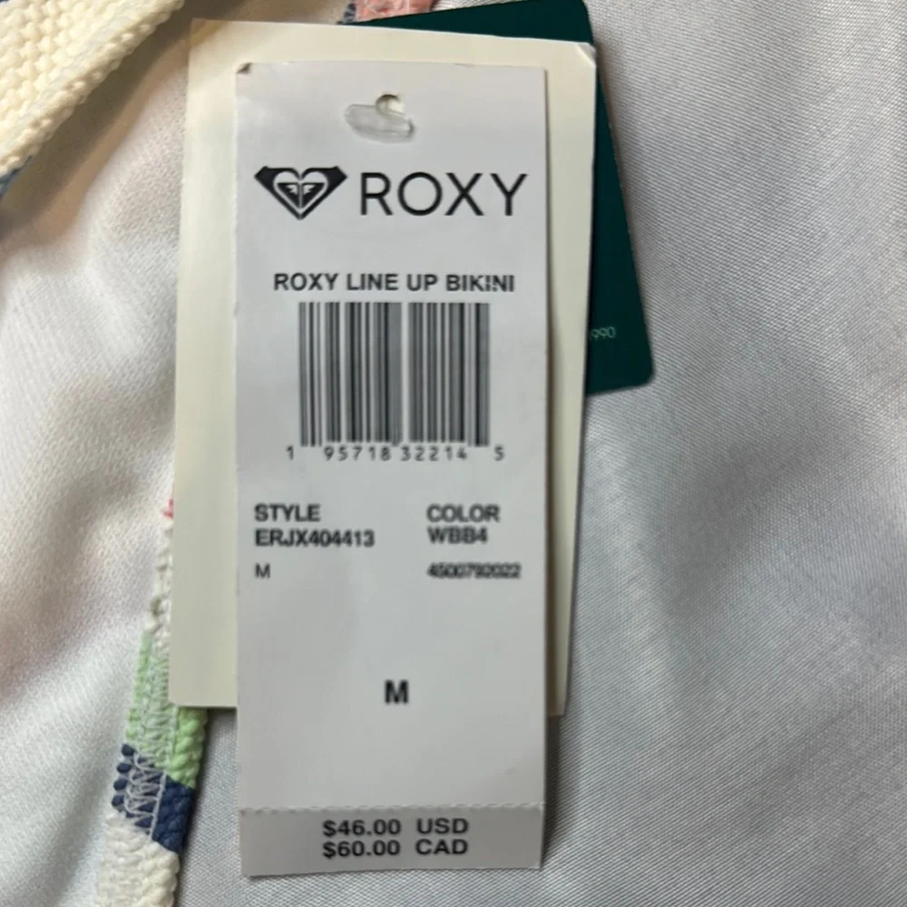 Colorful Roxy Striped Bikini Bottom - Picture 2 of 3